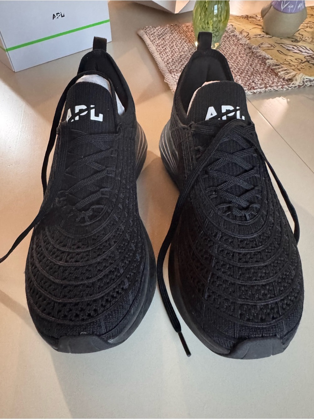 APL TechLoom Pro Knit Sneaker - Black